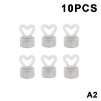 6/10Pcs Balloon Weight Blocks, Balloon Drop Beads, Balloon Magnetic Hooks, Balloon Holders For Parties, Weddings, Festivals A2