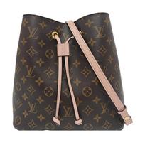 [Pre-Owned] Noe Monogram Coated Canvas And Leather Bucket Bag - Very Good #8UL716 ONE SIZE