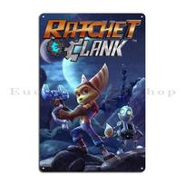 Ratchet And Clank Essential Collection Perfect Gift Metal Plaque Poster Cinema Printing Party Retro Cinema Tin Sign Poster 20x30cm（7.8x11.8inch）