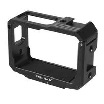 Camera Cage for Insta360 One RS/ for one R Alloy Protective Frame with 1/4 Magnetic Holder Cold Shoe Mount for Mic Flash Light Universal