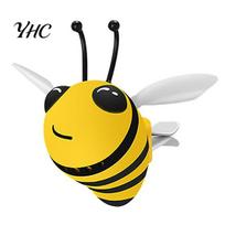 „Bee Car Auto Outlet Vent“ kvepalų klipas „Scent Ornament Fragrance“ oro gaiviklis geltona