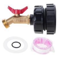 IBC Tote Adapter S60x6 Brass Water Nozzle For Garden Hose Garden Hose Connector 1