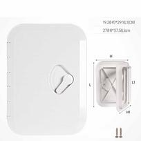 ABS Deck Access Hatch Cover, Waterproof, Anti-UV, Non-Skid Inspection, Marine Boat, Yacht, RV Deck Lid Boat Accessories 270MM-375MM