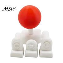 Joystick Table Decoration Keyboard Keycap, DIY 3D Printed Arcade Fighting Stick Adapter for Fine Carving Game Decor WASD Keys, In-Game Movement 1