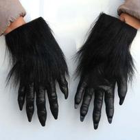 Realistic Beast Claws Latex Werewolf Hands Party Props Halloween Gloves  Pranks Style 1