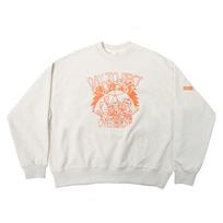Overgrow Camping Easy Semi-Oversized Sweatshirt [Oatmeal] Oatmeal/Free