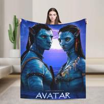 Films Avatar Blanket Quality Super Soft Throw Blanket Autumn Kids Adult Couch Chair Print Bedspread Size: 75*100cm, Weight: 230 GSM