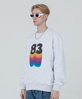 Bestitto Numero Mtm Grey (83 Rainbow Sweatshirt) Light Grey/48(M)