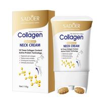 Collagen Roller Neck Massage Cream 110ml Deep Moisturizing Neck Care Facial Mask Improve Skin Fine Lines Dull Korean Skincare