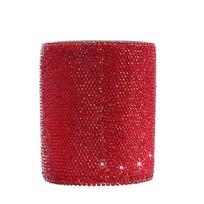 Creative Rhinestones Pen Holder Diamonds Makeup Brush Eyebrow Pencil Powder Desktop Multifunctional Storage Holder Office (Multicolor,Ab) įvairiaspalvis