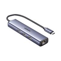 UGREEN USB-C Hub with Gigabit Ethernet & HDMI CN plug (adapter included)
