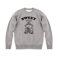 Awesome Us Sweet Teddy Bear Sweat Shirts_4 Color Black/Xxxl
