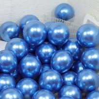 10/20/50pcs Metal Luster Chrome Balloon 5/10/12inch Latex Balloons Rose Gold Silver Red Purple Green Pink Balloon Birthday Party 10pcs&5inch