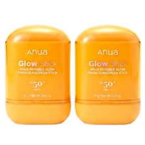 Anua Zero Cast Daily Glow Finish Sun Stick Double Set  Volume: 18g*2EA