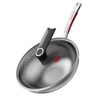 Kobach 304 Stainless Steel Honeycomb Non-stick Wok