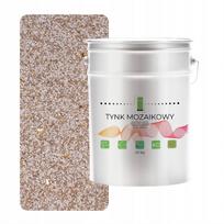 Beige resin mosaic plaster with mica 25kg frost-resistant marmolit m64