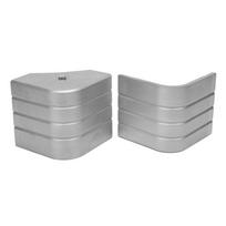 2Pcs Boat Deck Corner Cap Pontoon Boat Heavy Duty Protector Marine Hardware Accessories For 90 Degree Rounded Corners 2Pcs