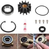 For Volvo Penta Gas Sterndrive Until 2005 Raw Sea Water Pump Repair Rebuild Service Kit Crankshaft Mounted Driven