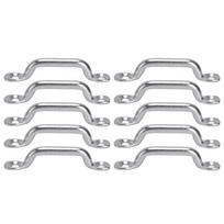 10Pcs Boat Top Pad Eye Deck Loop Tie Down 316 Stainless Steel Set Kit for Fixing Boat Accessories