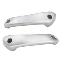 TESIN Aluminum Alloy Car Inner Door Grab Handle Decoration Cover for Suzuki Jimny 2007 2008 2009 2010-2017 Interior Accessories sidabras