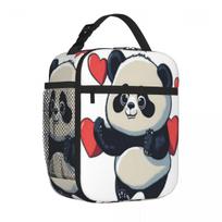 Bestselling Bear And Panda Bubu Dudu Light Luxury Thermal Tote Pet Snack Carry Cooler Tote One Size