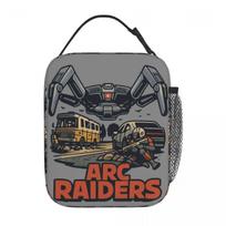 Game Arc Raiders Cartoon Insulated Lunch Bags Thermal Bag Lunch Container Tote Lunch Box Bento Pouch School Outdoor One Size