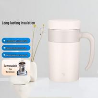 Zojirushi SE-KAE48C-WZ Vacuum Insulated Stainless Steel Tea Mug, 480ml