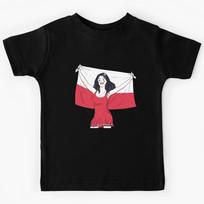 Kocham Polskę - I Love Poland Kids T-Shirt 140