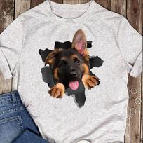 Funny German Shepherd Lovers Design For Men Women Pet Dog T-Shirt - German Shepherd Dog, German Shepherd Dog Gift, German Shepherd Lover M