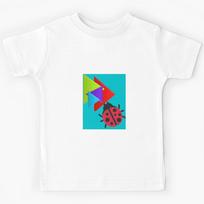 Lovely, colorful Ladybug Kids T-Shirt 150