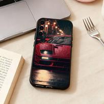GT3 Cars Phone Case For Samsung Galaxy A73,A72,A71,A70,A53,A52,A51,Others Soft Black Cover Samsung a21