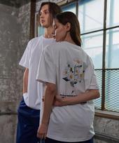 Gallex Daisy Artwork Short Sleeve White Ga5625 Wh White/S