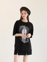 Montis Our Lady Of Guadalupe T-Shirt Black Black/Xl (Men'S)