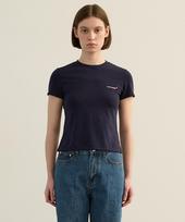 Abam Home Lace Logo Tee Navy Navy/Free