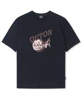 Kuton Nasa Space Oversized Heavy Short Sleeve T-Shirt_Black Black/1