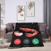 Marcus The Worm Meme Brain Rot Blankets Coral Fleece Plush Autumn/Winter Soft Throw Blanket for Bedding Couch Plush Thin Quilt Size: 75*100cm, Weight: 230 GSM