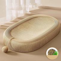 Sizalo baseino katės draskyklė Atspari dėvėjimuisi katės nagų lenta Katės letenos lenta Baseinas Augintinių baldai Style 4 beige