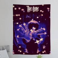 Rock Band The Cure Cartoon Tapestry Art Science Fiction Room Home Decor Wall Hanging Home Decor 100X70CM