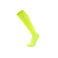 High Quality Spandex/Nylon/Cotton Breathable Knitted Summer Training Customized Colors No Show Knee Football Socks for Men free size fluorescencinė geltona spalva