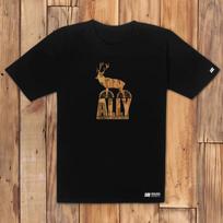 Doldol Ally_T-Shirts_03 Bicycle Camping Trip Deer Ellie Character Graphic T-Shirt White/S