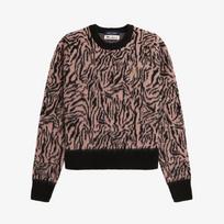 Fred Perry [Amy Winehouse] Zebra Knit (S51) Afpf2336557-S51 Dusty Rose Pink/M