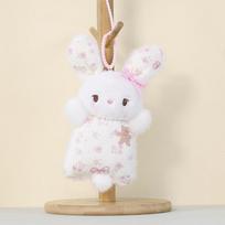 Plush Animal Keychain Panda And Bunny Toys For Bag Decor And Collectors Bunny