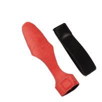 3 Colors Outdoor Truss Cane Sleeves Pole Glove Straps Fishing Rod Tie Tip Cover Fastener raudona