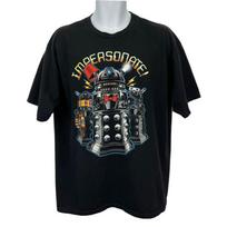 Dr Who Dalek Apsimetėlis Juodi Marškinėliai Pyktis Unisex T-Shirt S