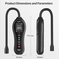 NF-604 Freon Leak Detector Refrigerant Halogen Leak Detector Automobile Refrigerant Leak Detection Gas Tester Detection Tool