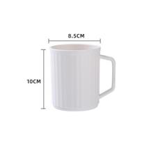 High-looking Mouthwash Cup for Home Brushing and Bathroom Couple Toothbrush Cup Large Capacity Thickened Wash Cup with Handle