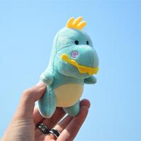 Miela maža dinozauro pakabuko lėlė, pliušinis žaislas, mini, maža, raktų pakabukas, krepšio pakabinamas papuošalas, lėlė, lėlė, moterys 12Cm