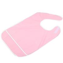 Adult Elderly Anti Oil Reusable Waterproof Bib Apron Eating Bib Dining Aid Protector(Sky Blue 45*65CM