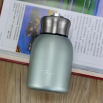 300ml Stainless Steel Mini Coffee Vacuum Flasks Lovely Double Vacuum Thermos Portable Travel Water Bottle Cups Insulated Cup 300ml žalia