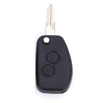 Nuotolinio valdymo pultelio korpusas 2 mygtukų VAC102 Renault Logan Duster Nissan Almera white